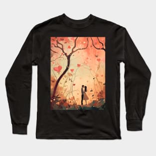 Discover True Romance: Art, Creativity and Connections for Valentine's Day and Lovers' Day Long Sleeve T-Shirt